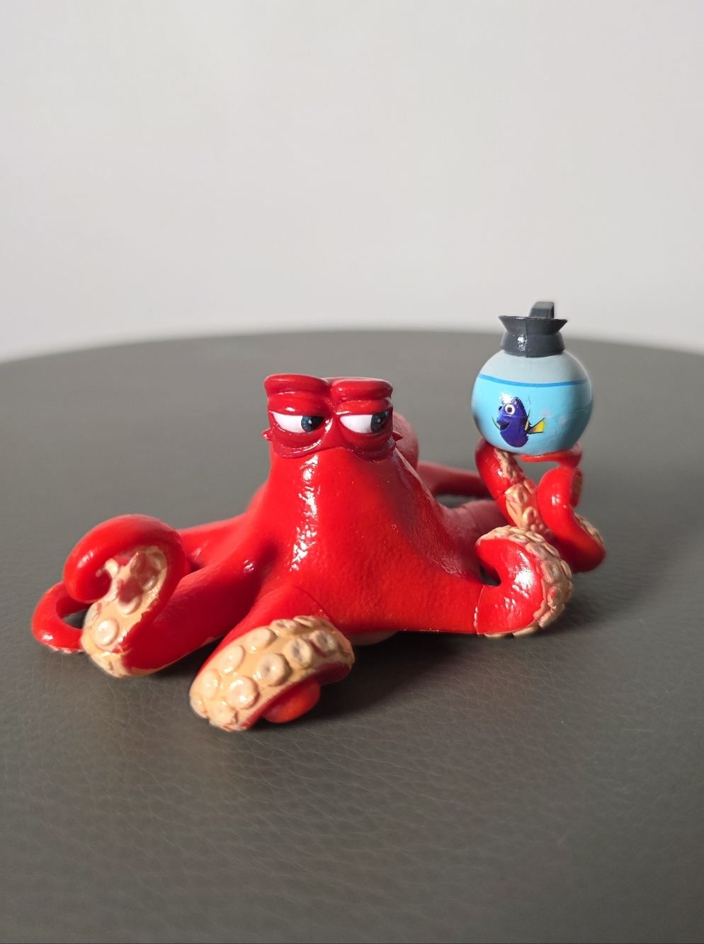 Disney Pixar Finding Dory Hank the Octopus Holding Coffee Pot Figure
